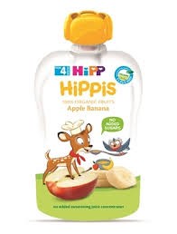 HIPP HIPPIS Пюре яблуко/банан 100г